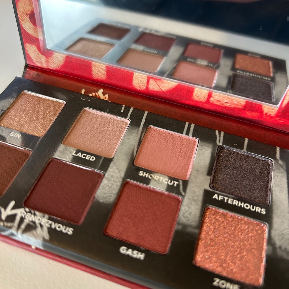 New in box Urban Decay on the Run  eyeshadow palette